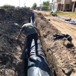 Obra Finalizada. Desagüe pluvial